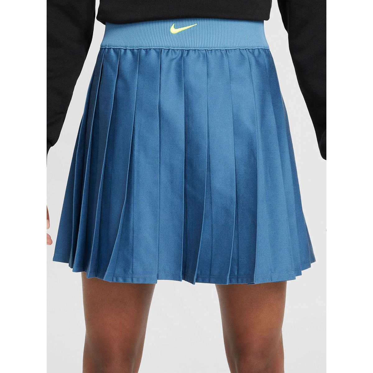 NIKE Sportswear Pleated Girls Skirt - Blue - L (US SIZE)