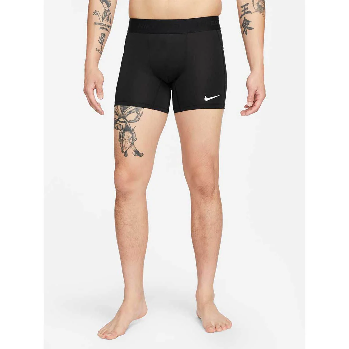 NIKE Pro Dri-FIT Men's Brief Shorts - Black - L (ASIAN SIZE)