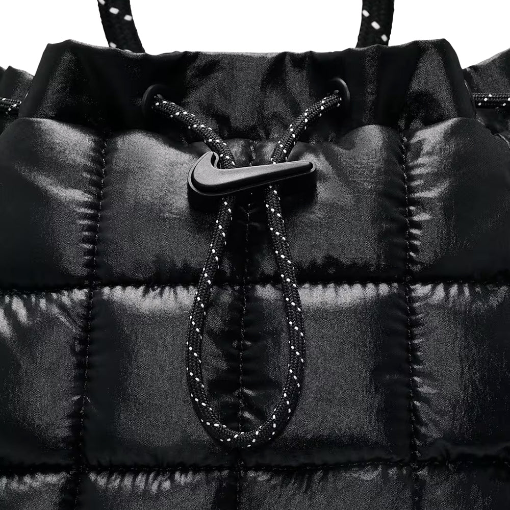 NIKE Sportswear Puffle Unisex Backpack - Black - ONE SIZE