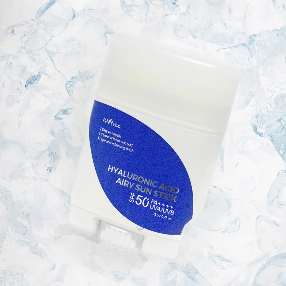 Isntree Hyaluronic Acid Airy Sun Stick SPF50+ PA++++ — Hyaluronic Acid, 22 г