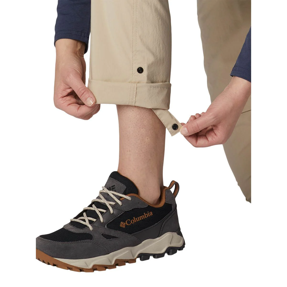 COLUMBIA Silver Ridge™ Utility Convertible Women's Hiking Pants - Beige - L (US SIZE)