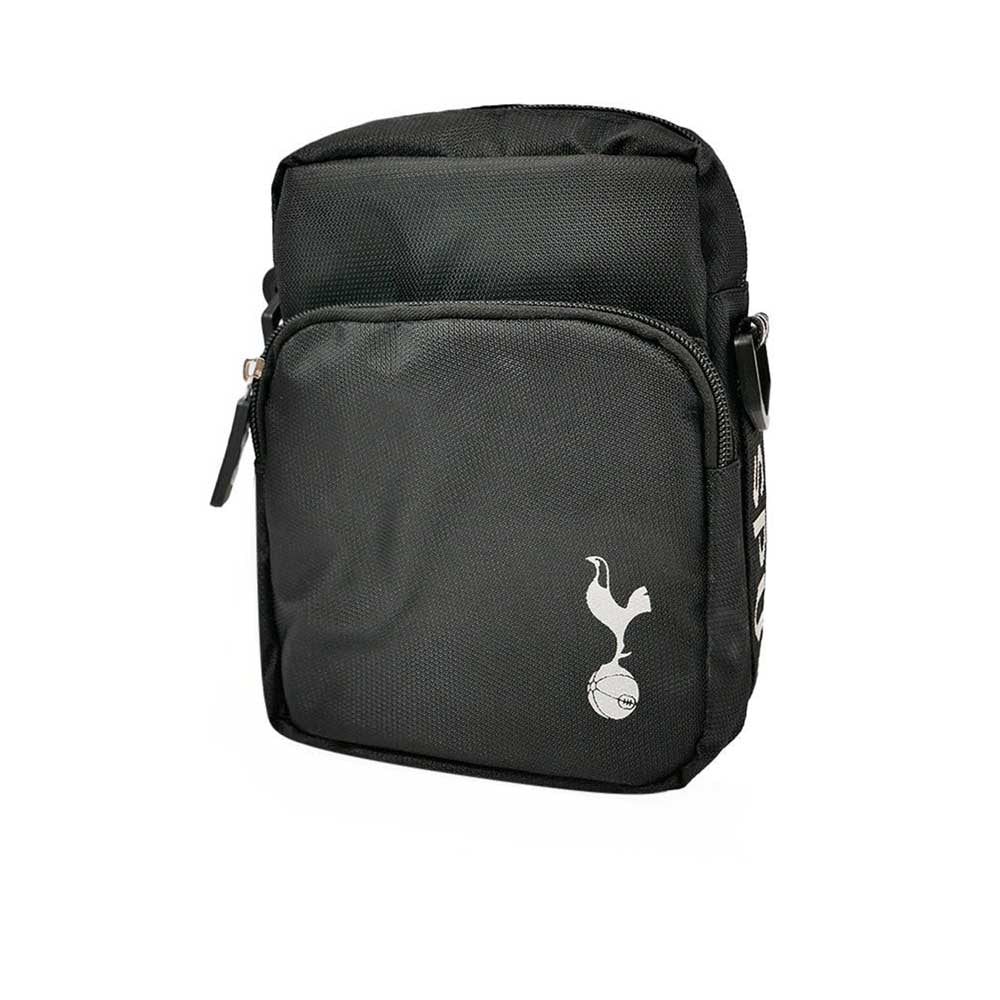 SPURS Recycled Fabric Unisex Crossbody Bag - Black - ONE SIZE