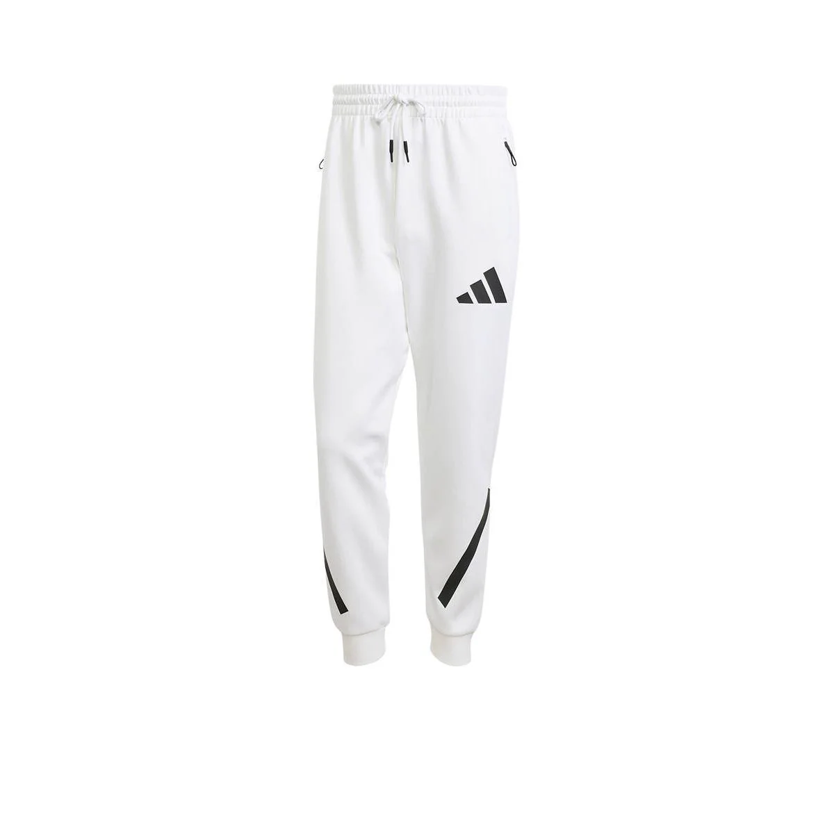 Мужские повседневные брюки Adidas Z.N.E. Tracksuit — цвет белый, размер 2XL (азиатский размер)