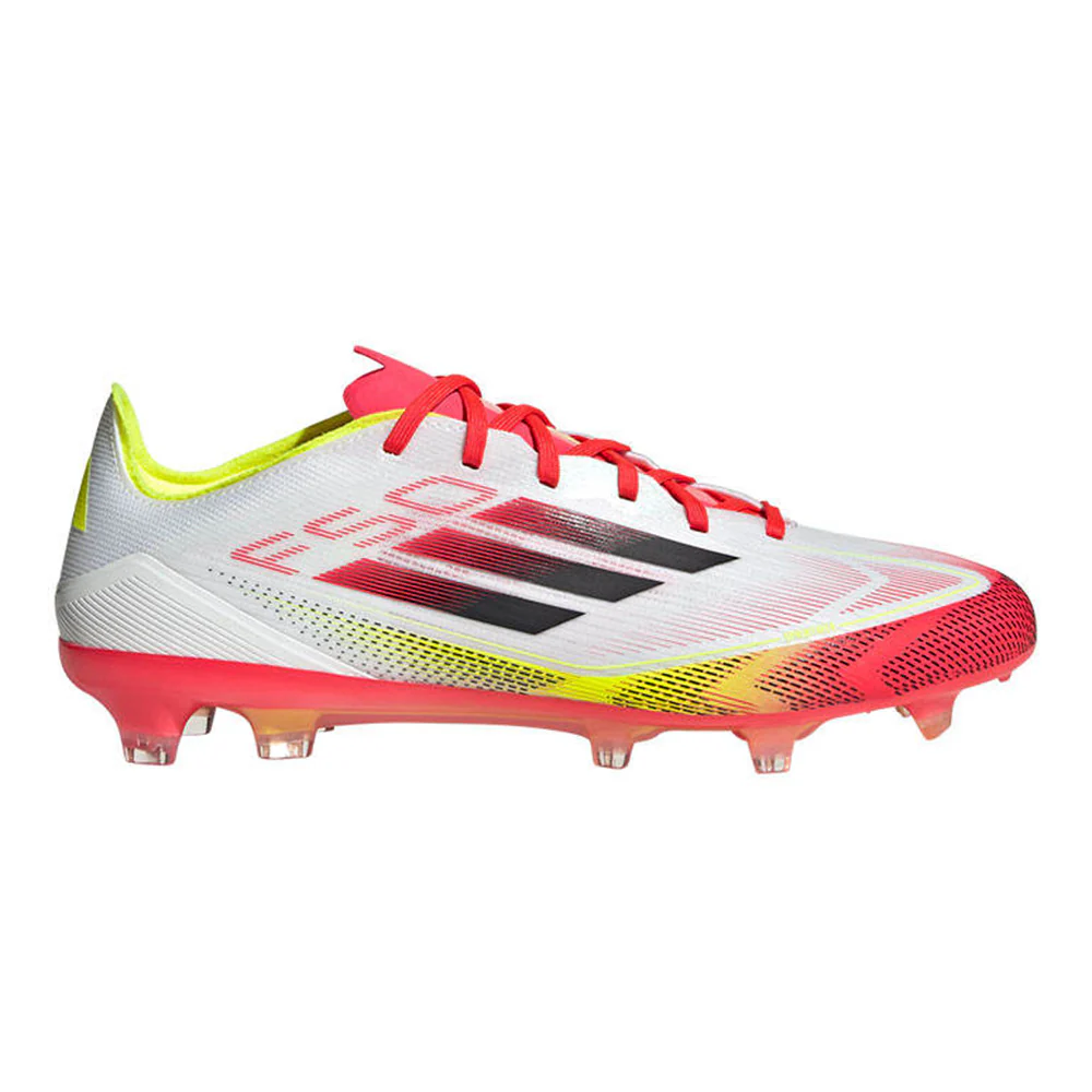 Мужские футбольные бутсы Adidas F50 Pro Fg — цвет белый, размер UK 10