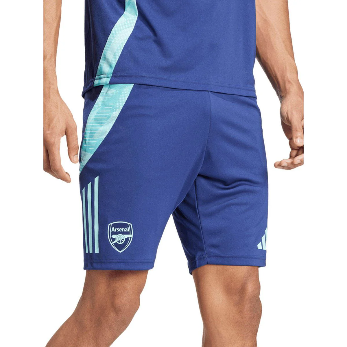 ADIDAS Arsenal Tiro 24 Men's Football Shorts - Blue - L (UK SIZE)