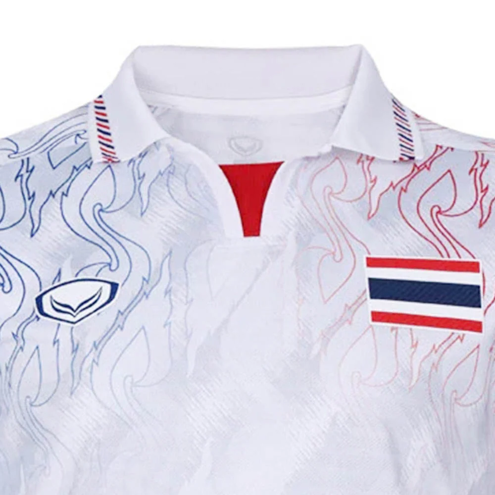 Мужская джерси Grand Sport Thai National Team Sea Games 2025 Polo — цвет белый, размер 2XL (азиатский размер)