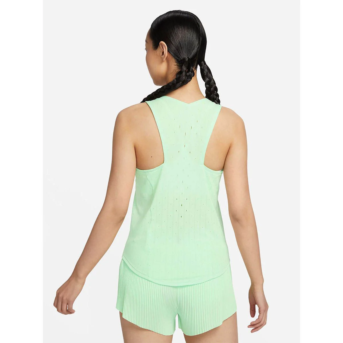 Nike AeroSwift Dri-FIT Adv Women's Running Tank — цвет зеленый, размер L (американский размер)