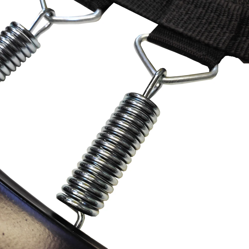 THAISPORTS แทรมโพลิน 48"-120ซม. มีราวจับและพับได้ - Grey - ONE SIZE