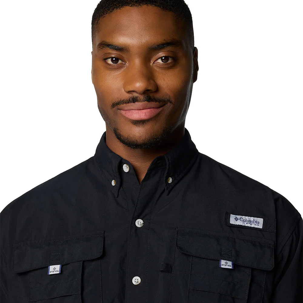 COLUMBIA PFG Bahama™ II Long Sleeve Men's Fishing Shirt - Black - 2XL (US SIZE)