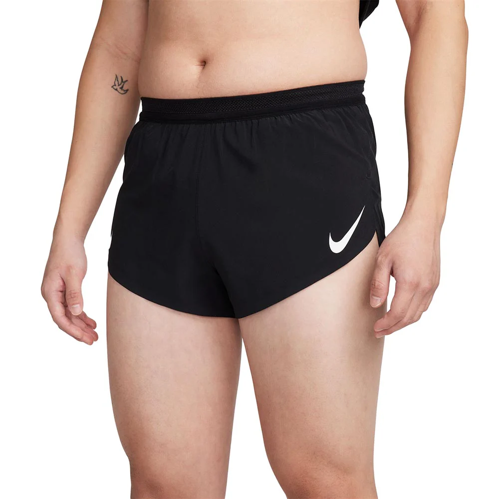 NIKE AeroSwift Dri-FIT ADV Men's Running Shorts - Black - L (US SIZE)