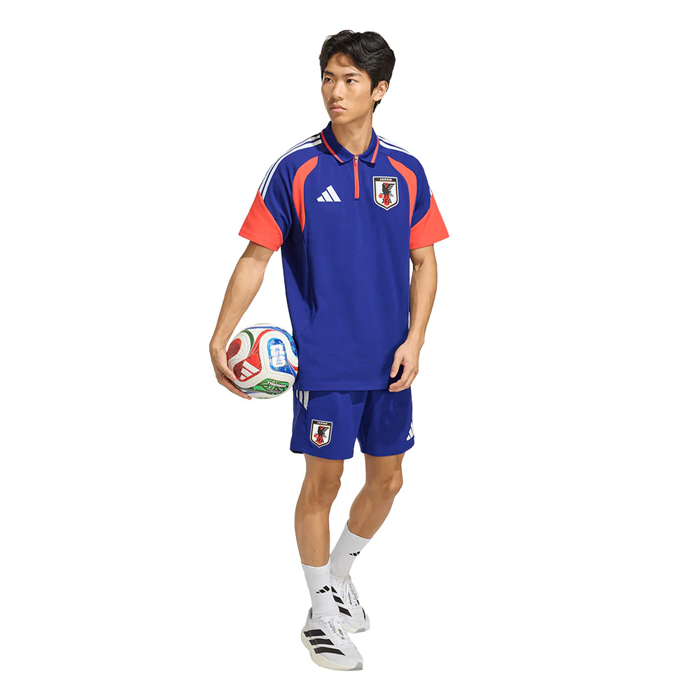 Мужской поло Adidas Japan 2026 Tiro Football — цвет синий, размер 2XL (UK SIZE)
