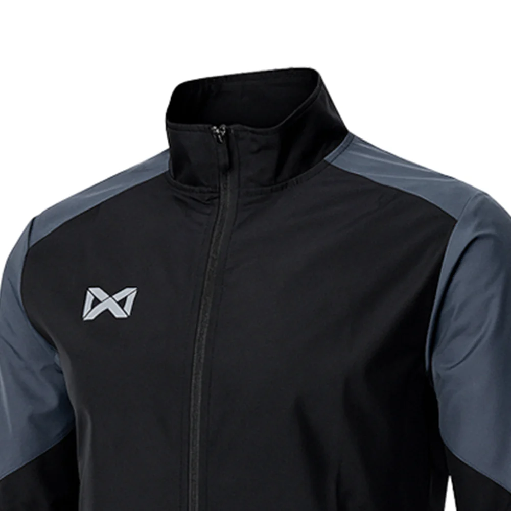 WARRIX Herit Woven Unisex Jacket - Black - 2L (US SIZE)