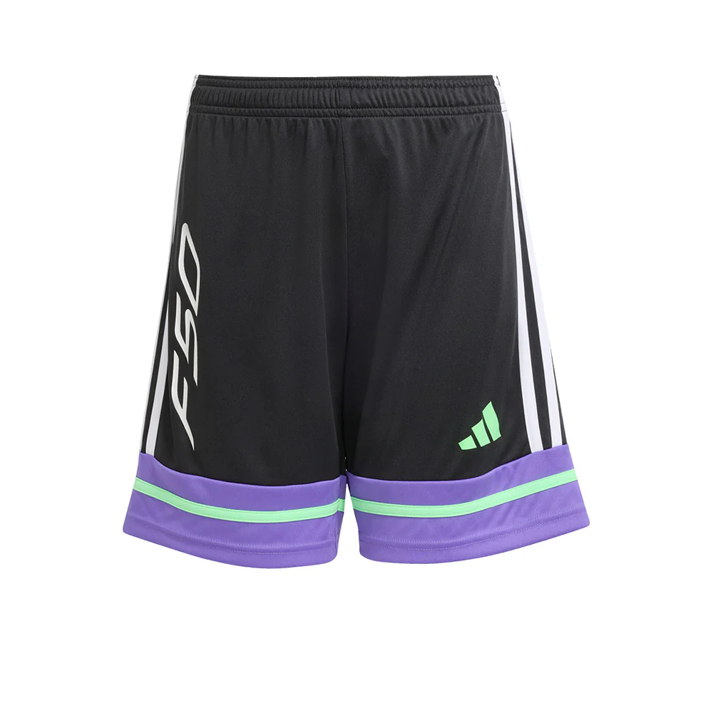 ADIDAS F50 Kids Football Shorts - Black - 116 CM