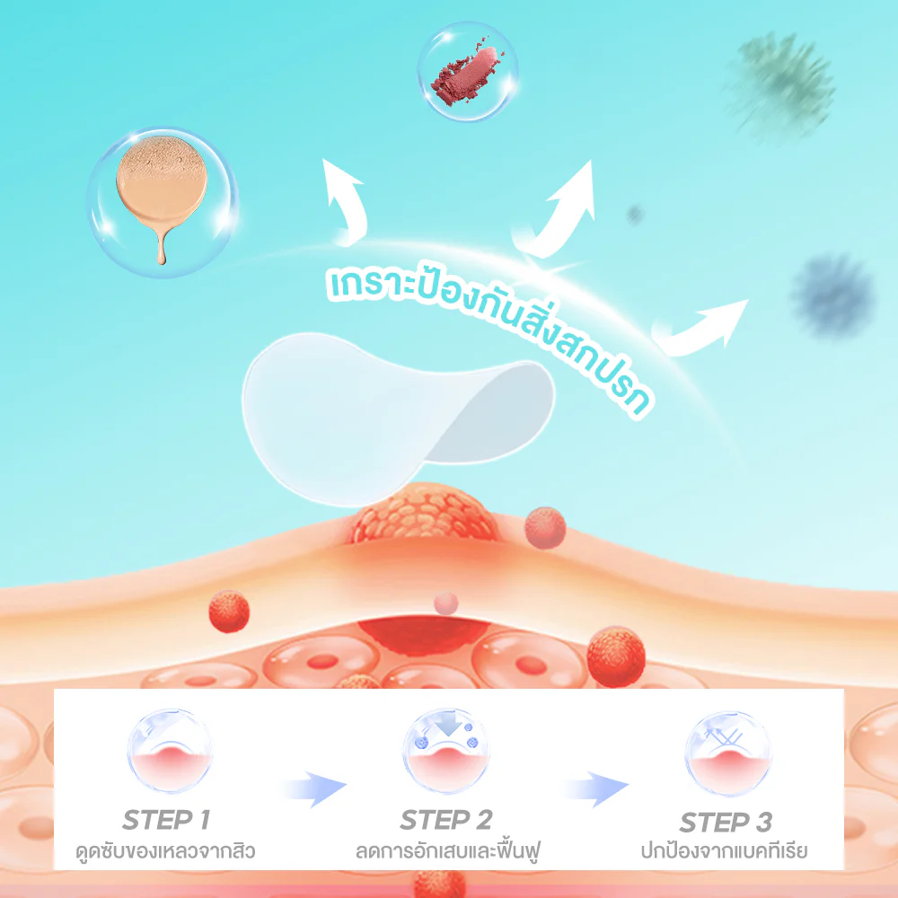 Oni Star & Flower Acne Patch 40 Dots — Flower Acne