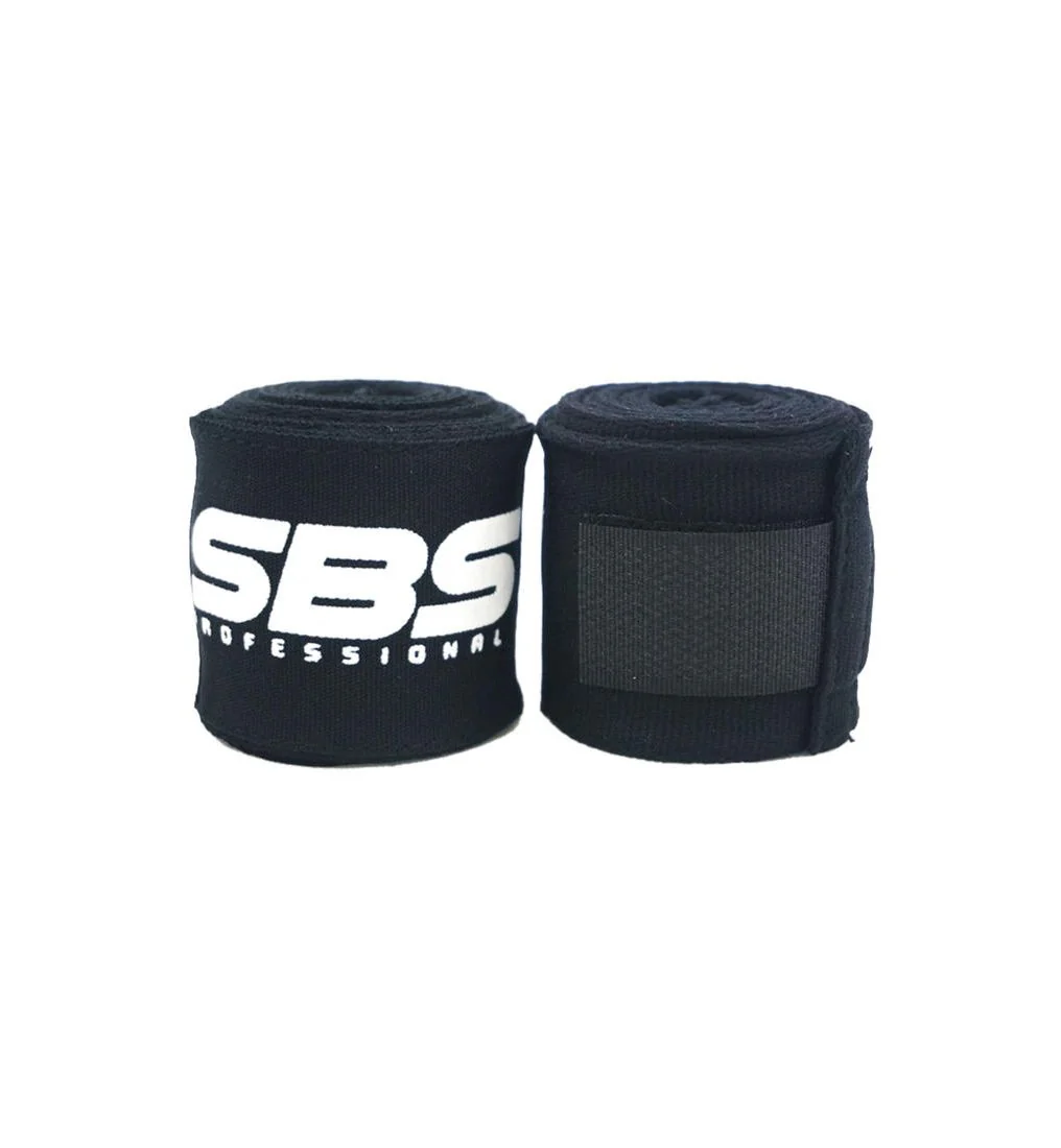 SBS S01-A001 Boxing Hand Wraps - Black - ONE SIZE