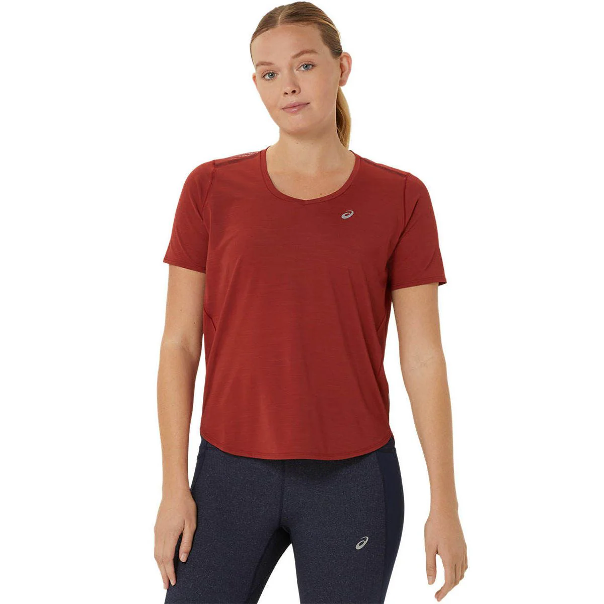 ASICS Road V-Neck Women's Running T-Shirt