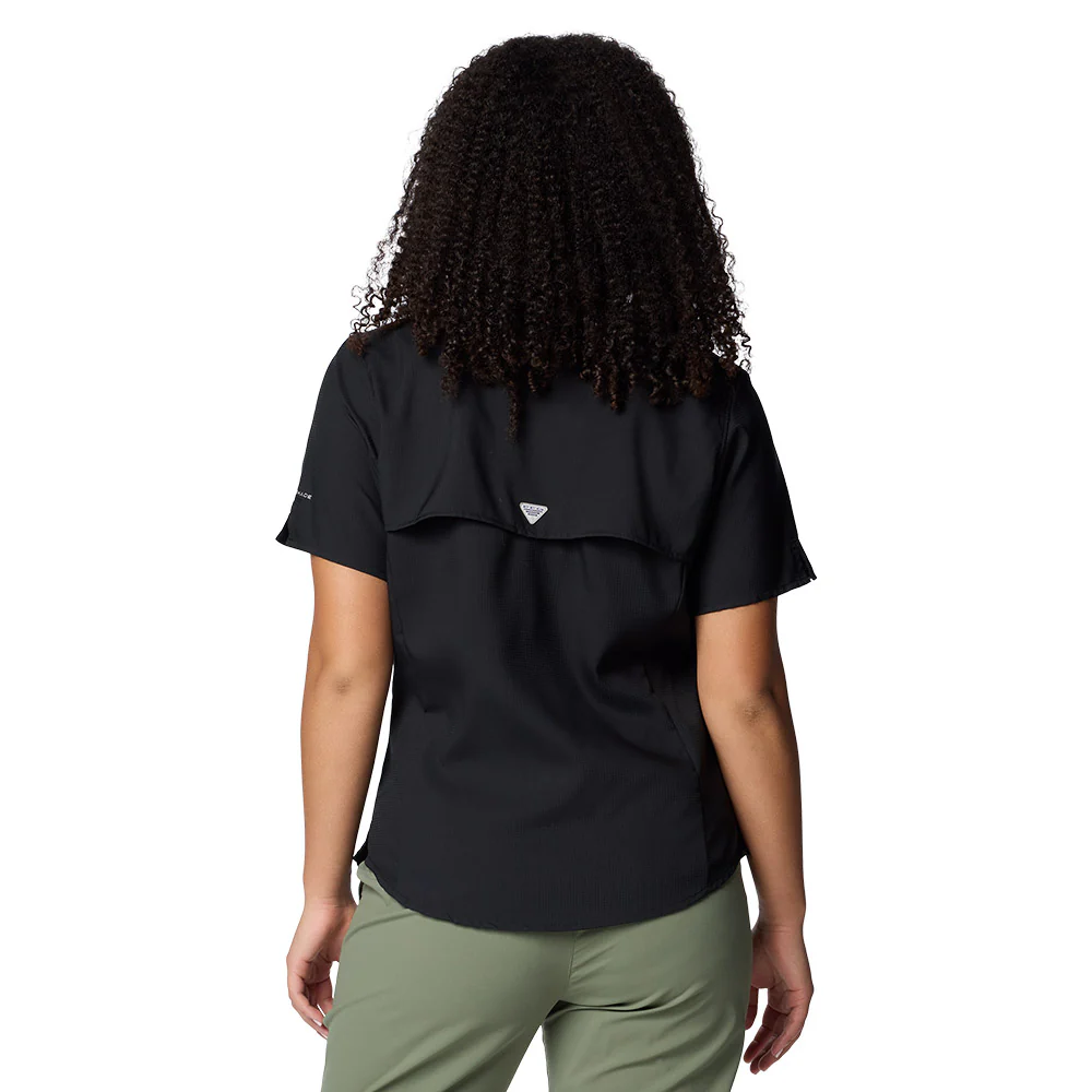 COLUMBIA PFG Tamiami™ II Short Sleeve Women's Shirt - Black - L (US SIZE)
