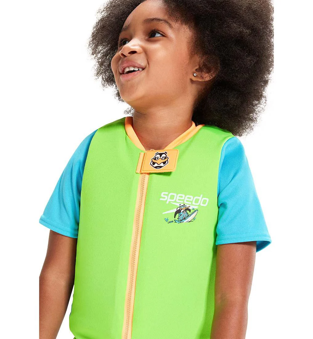 SPEEDO 8-1225814682 Kids Swimsuit - Green - 2-3 YEARS