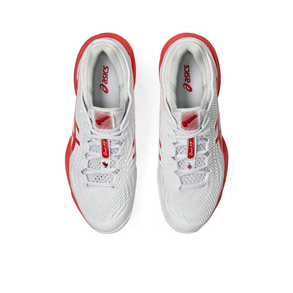 Мужские теннисные кроссовки Asics Court Ff 3 Novak — цвет белый, размер US 10