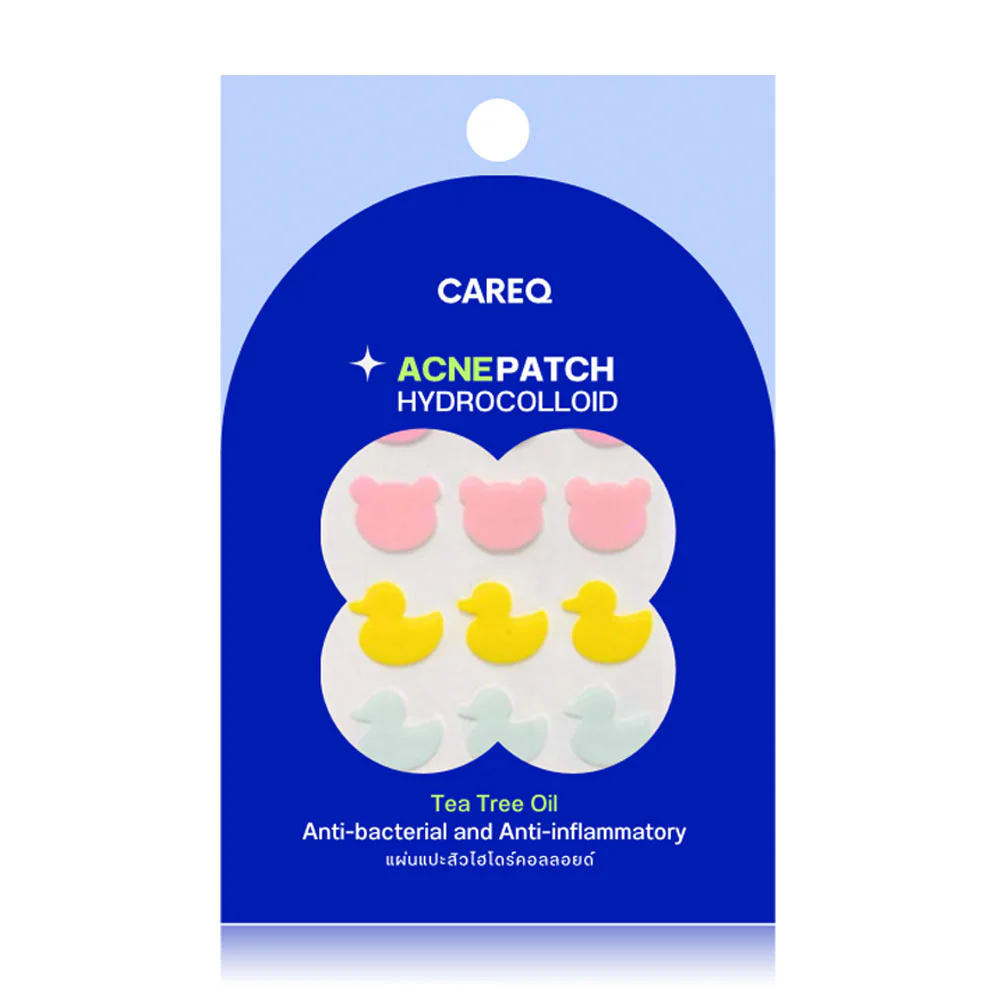 CAREQ Acne Patch Hydrocolloid 24 Dots - #Bear Duck4A