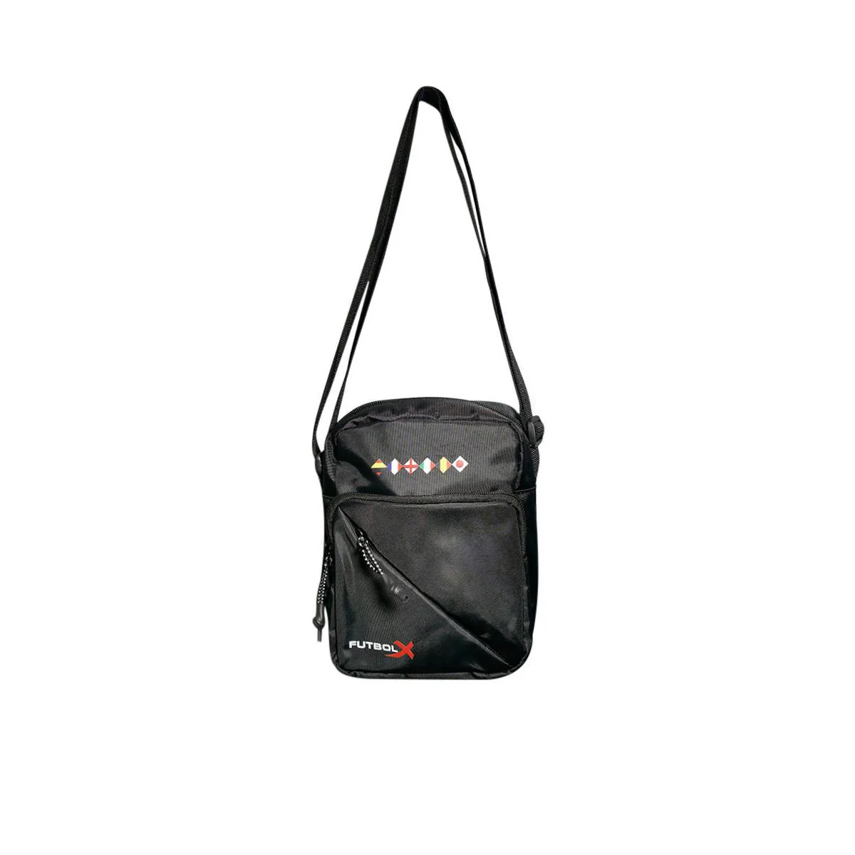 FUTBOLX FB22FFBAGU01BK Unisex Crossbody Bag - Black - ONE SIZE