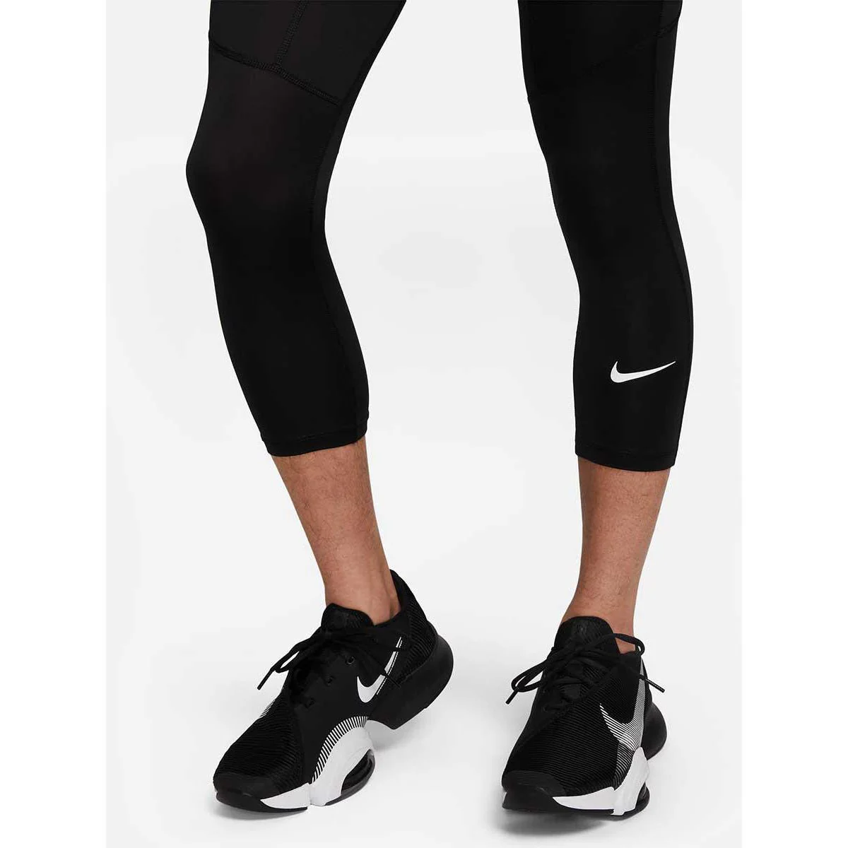 NIKE Pro Dri-FIT 3/4-Length Men's Compression Pants - Black - L (ASIAN SIZE)
