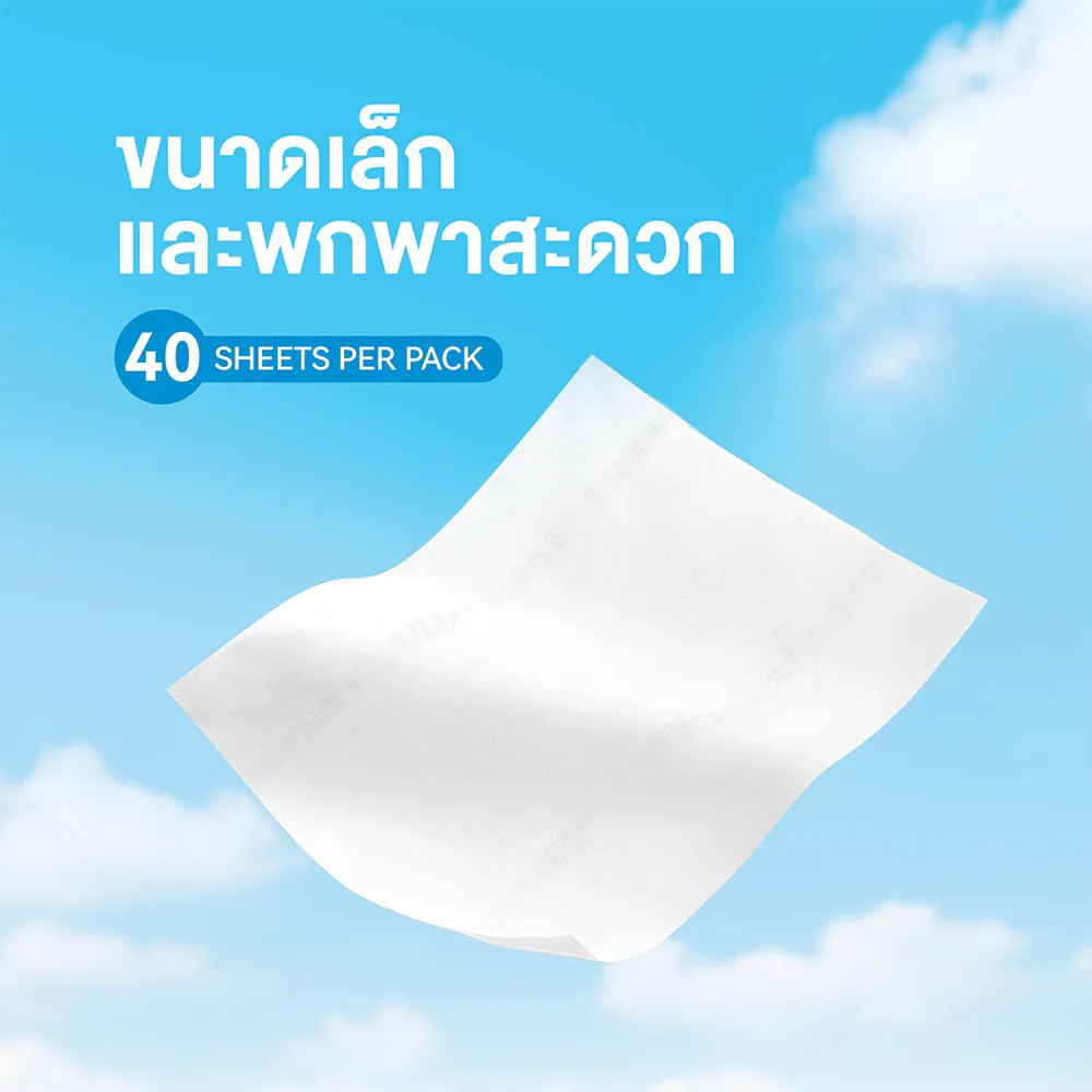 Бумажные салфетки Konvy [40 листов x 10 шт]