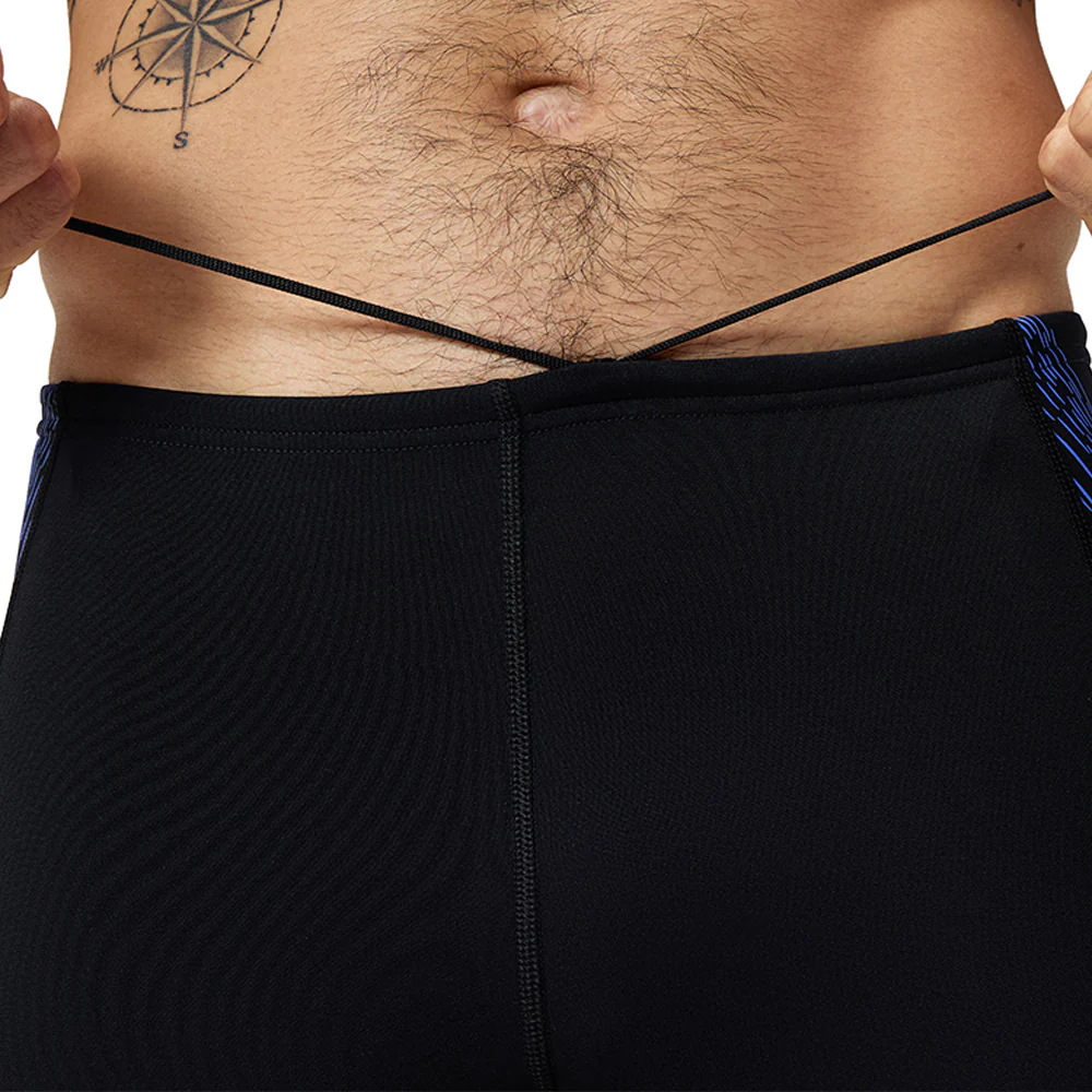 SPEEDO Tech Panel Jammer Men's Swim Shorts - Blue - 32 INCHES