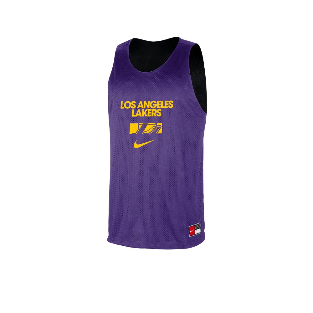 NIKE Los Angeles Lakers Courtside Men's Basketball Tank - Purple - 2XL (US SIZE)