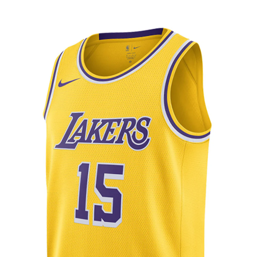 NIKE Los Angeles Lakers Icon Edition Men's Basketball Tank - Yellow - 2XL (US SIZE)