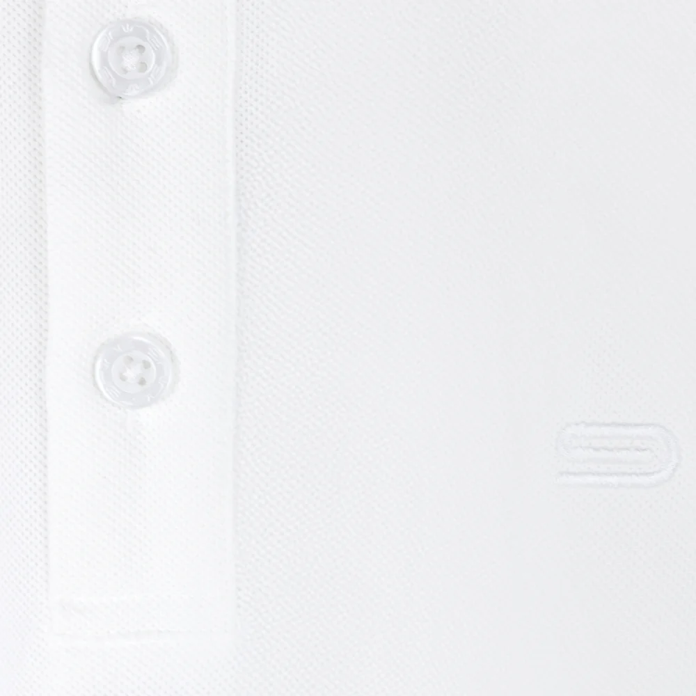 Мужское поло для гольфа 9NINE Black Label — цвет белый, размер 2XL (американский размер)