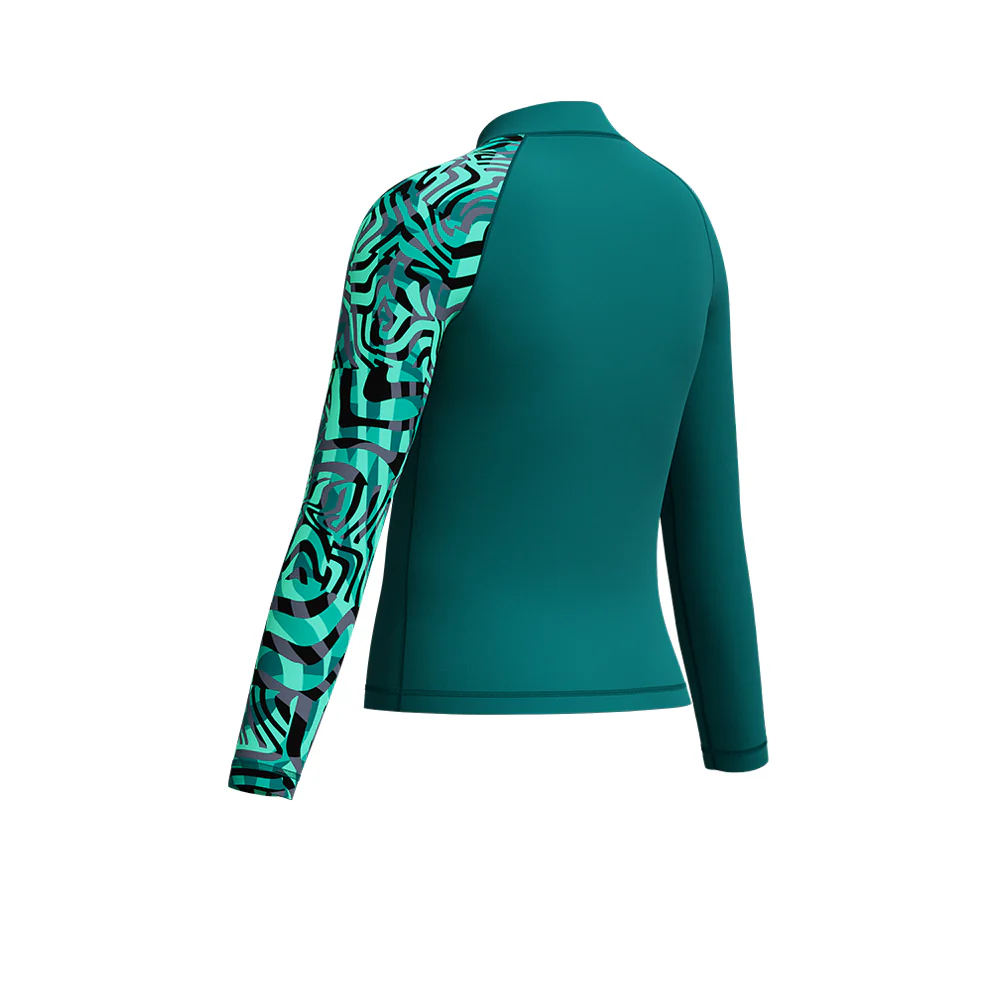 SPEEDO Printed Long Sleeve Boys Rashguard