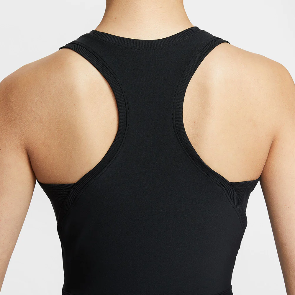 NIKE Victory Dri-FIT Women's Tennis Dress - Black - L (US SIZE)