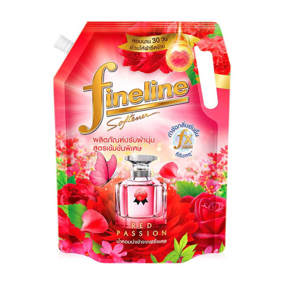 Fineline Fabric Softener Concentrated Premium Perfume Red Passion 1000 мл