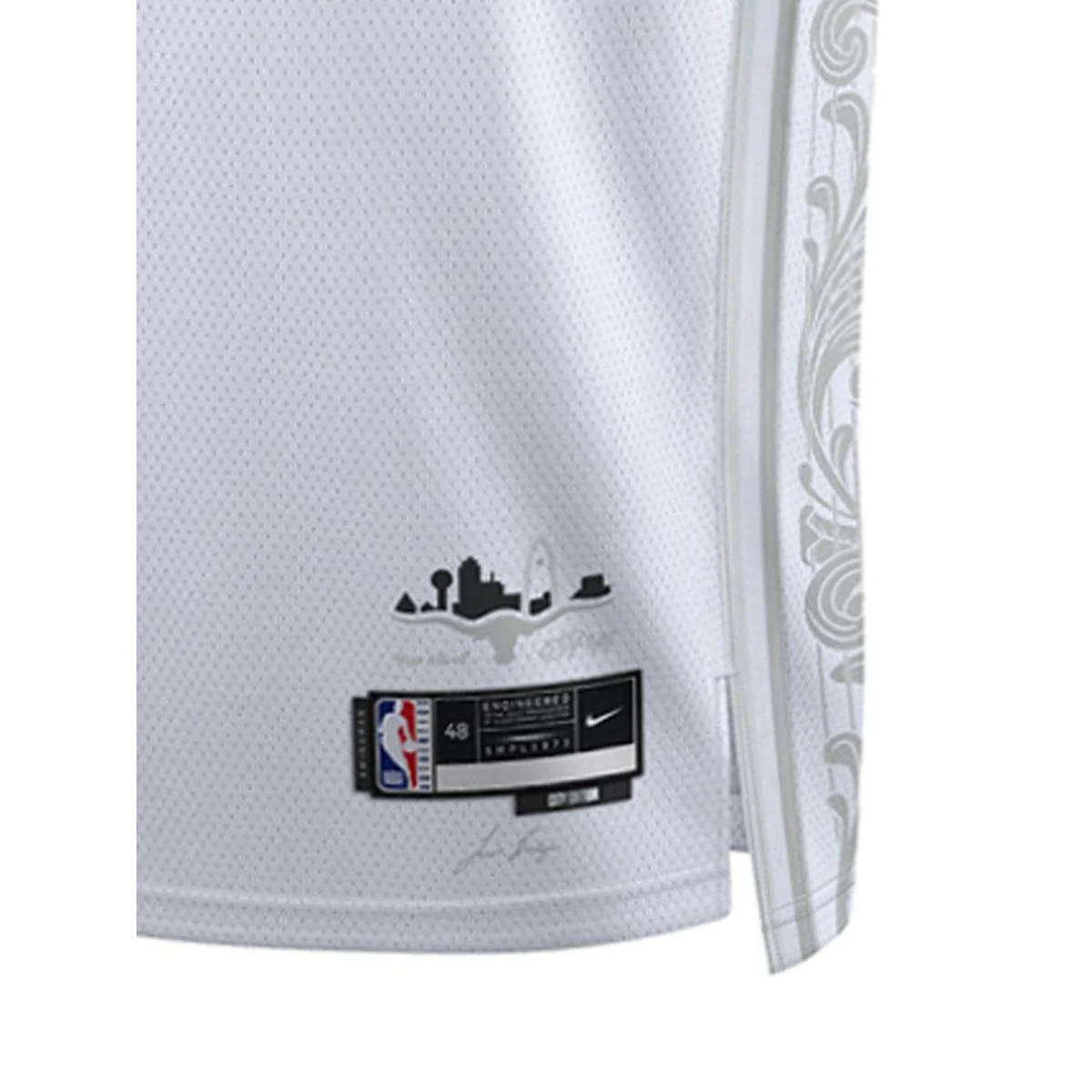 NIKE Men's Luka Doncic Dallas Mavericks City Edition 2024/25 Basketball Jersey - White - 2XL (US SIZE)