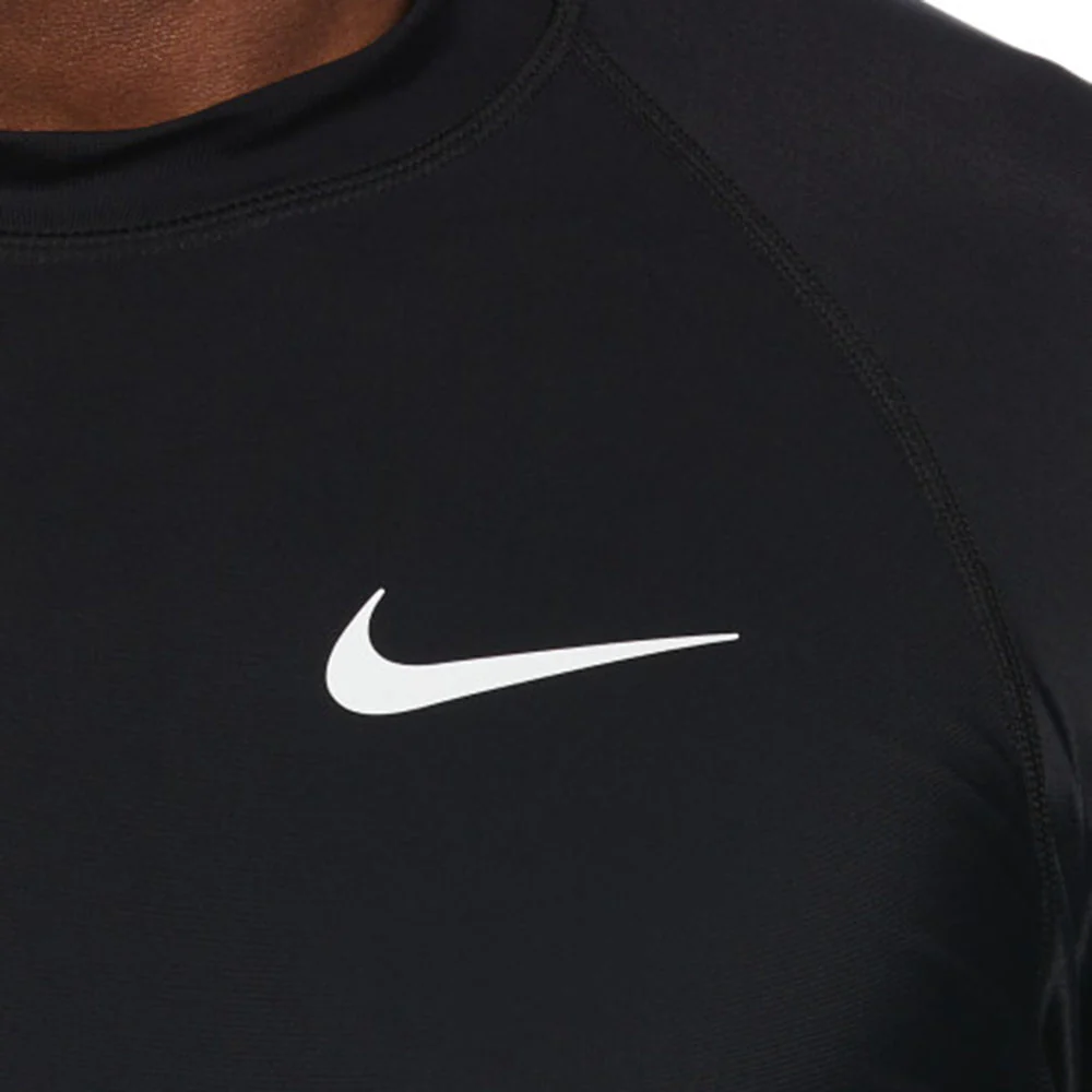NIKE Whitewater Long-Sleeve Men's Rashguard - Black - L (US SIZE)
