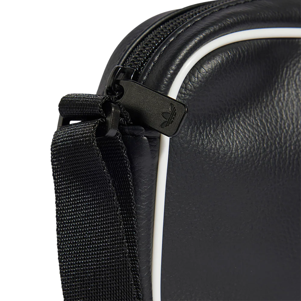 ADIDAS ORIGINALS Adicolor Classic Mini Airliner Unisex Crossbody Bag - Black - ONE SIZE