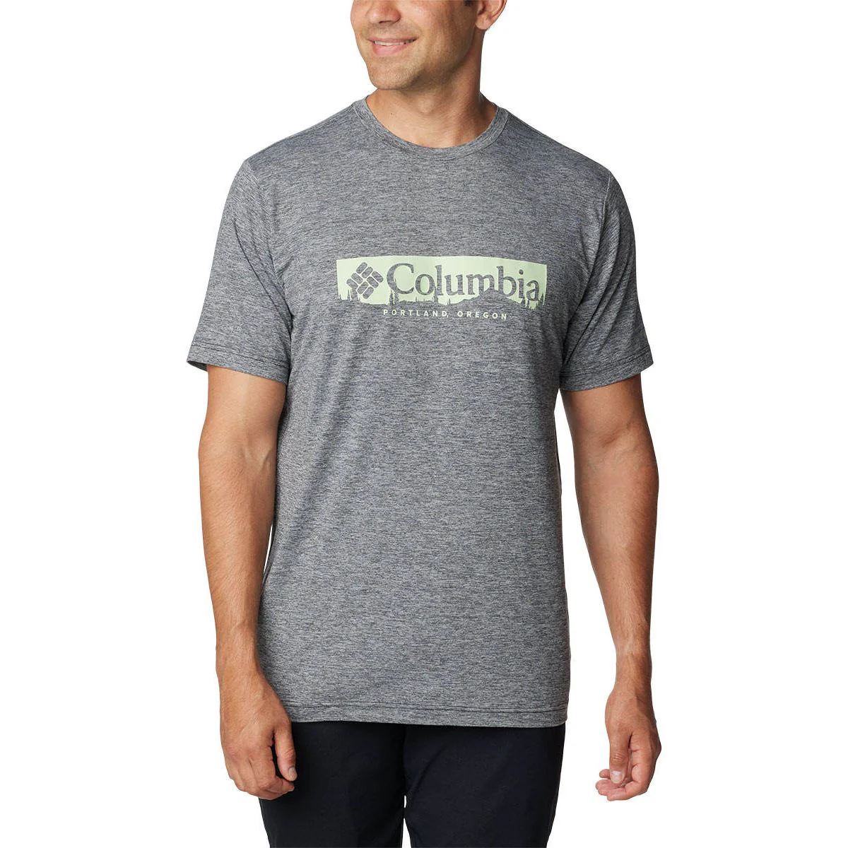 COLUMBIA Kwick Hike™ Graphic Men's T-Shirt - Black - 2XL (US SIZE)