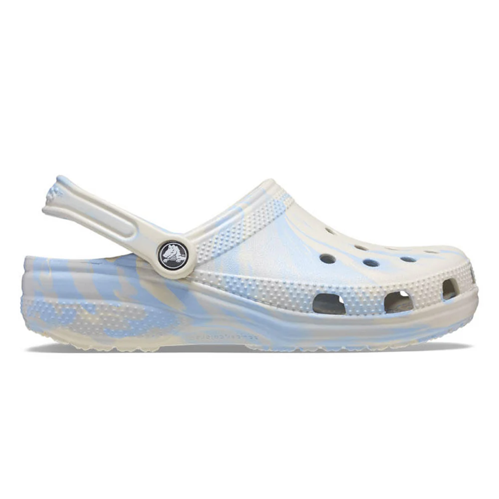 CROCS Classic Marbled Clog Unisex Lifestyle Shoes - Blue - US M10/W12