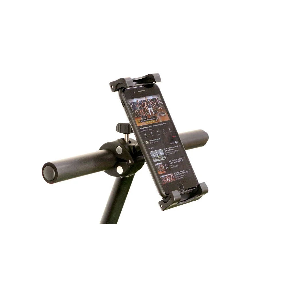 Trampoline Mount อุปกรณ์วางมือถือหรือแทบเล็ต ยึดกับแทรมโพลีน สีดำ - Black - One Size