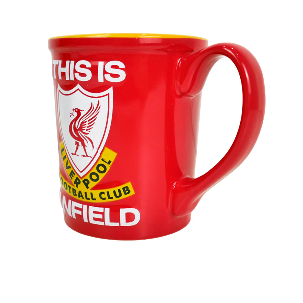 LFC Embossed Jumbo This Is Anfield Mug - Red - ONE SIZE
