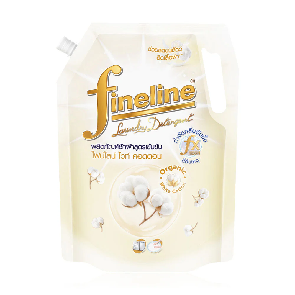 Fineline Concentrated Laundry Detergent White Cotton — White Cotton, 1250 мл