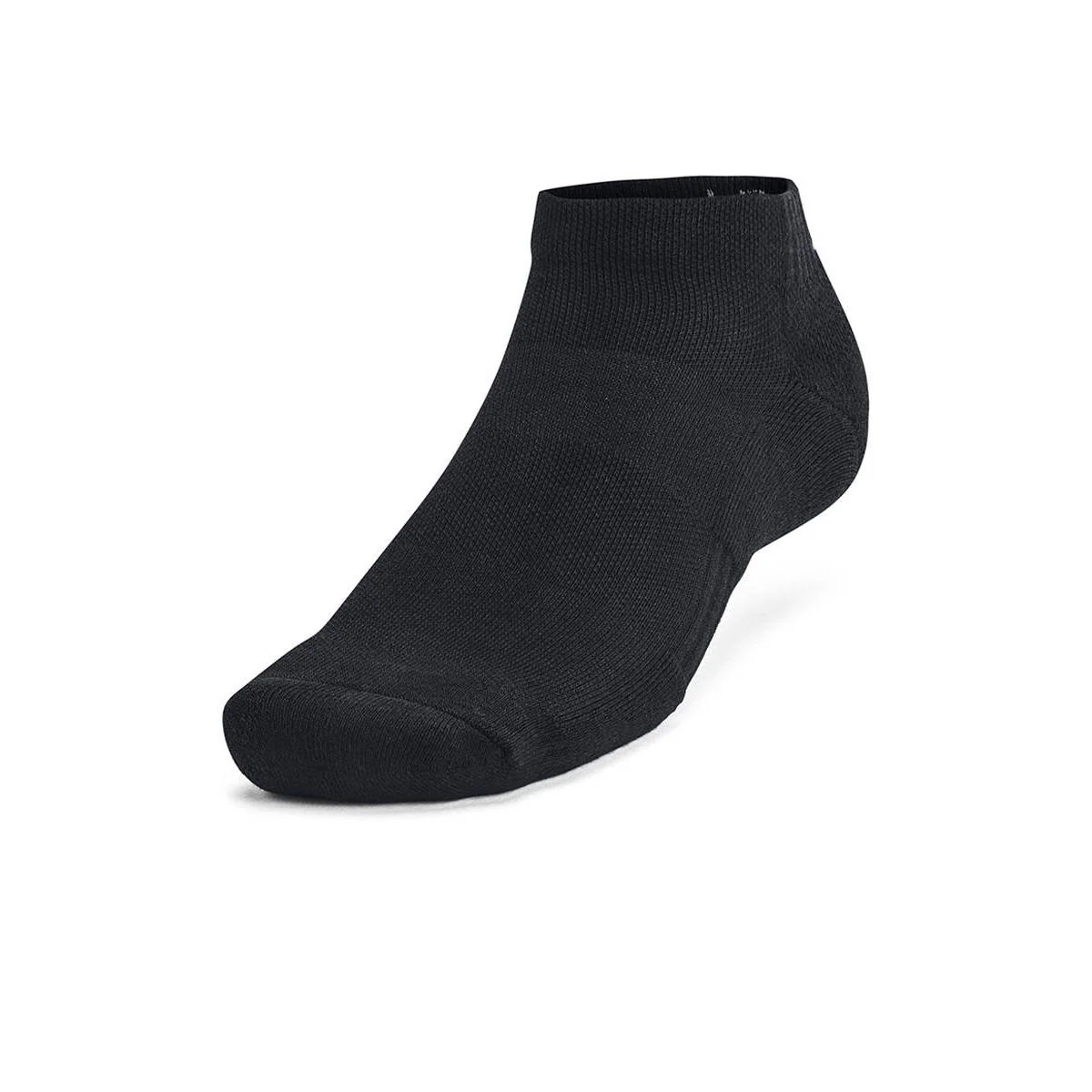 UNDER ARMOUR Training Cotton Low Cut Unisex Socks (3 pairs) - Black - L (US SIZE)