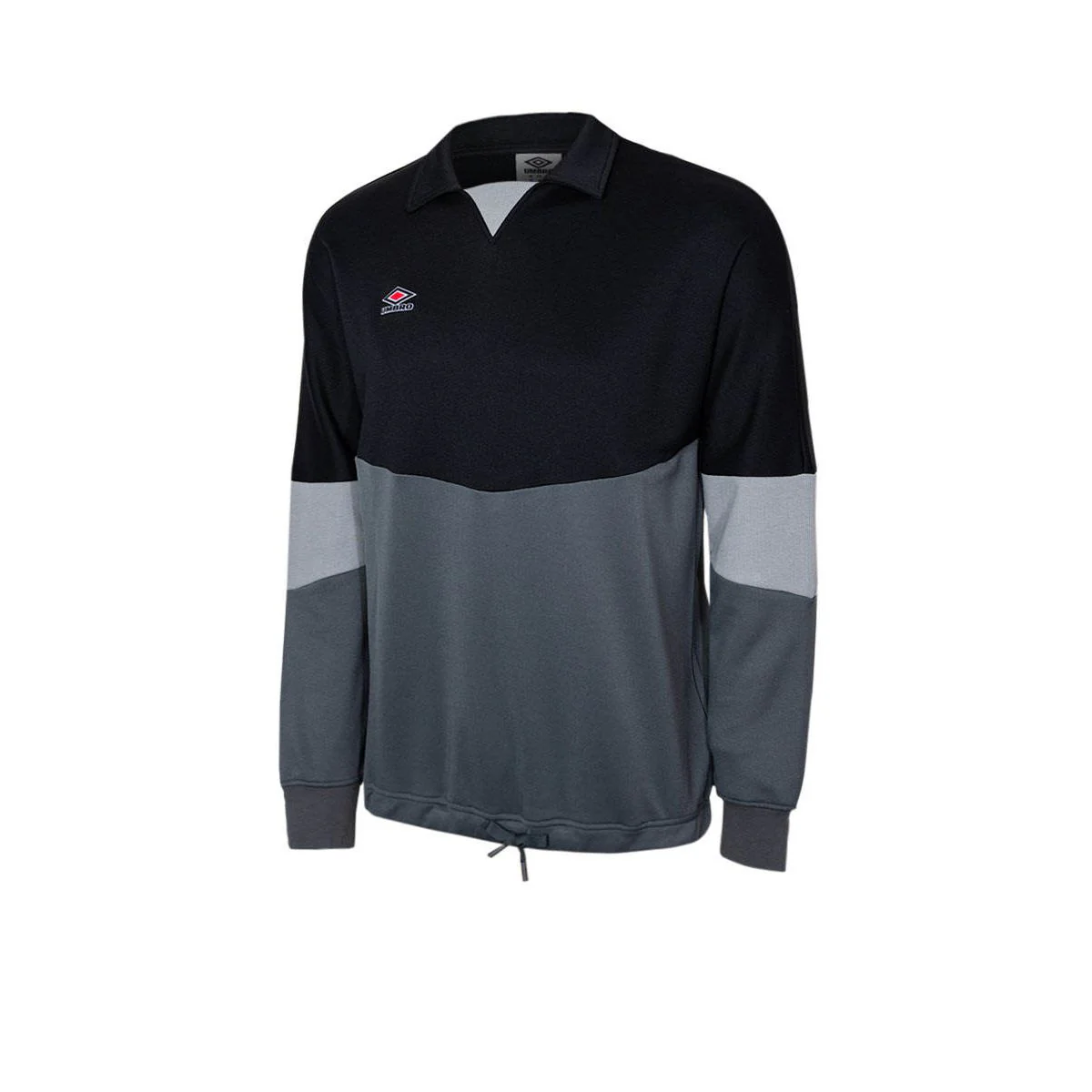 UMBRO Drill Men's Sweatshirt - Black - 2XL (US SIZE)