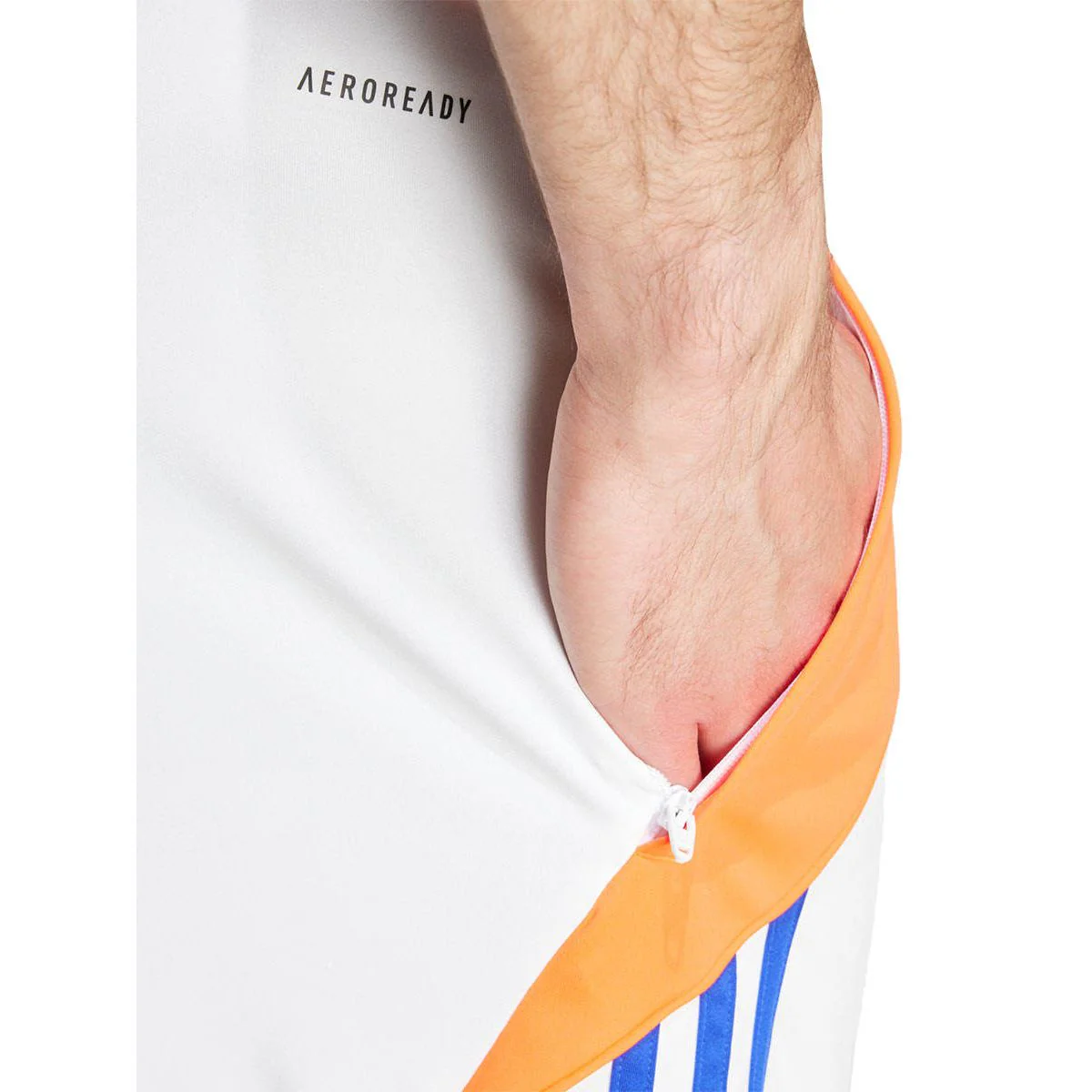 Мужские шорты Adidas Tiro 24 Football — цвет белый, размер L (UK SIZE)