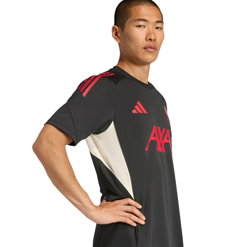 ADIDAS Liverpool FC Tiro 25 Competition Training Men's Football Jersey - Black - 2XL (UK SIZE)