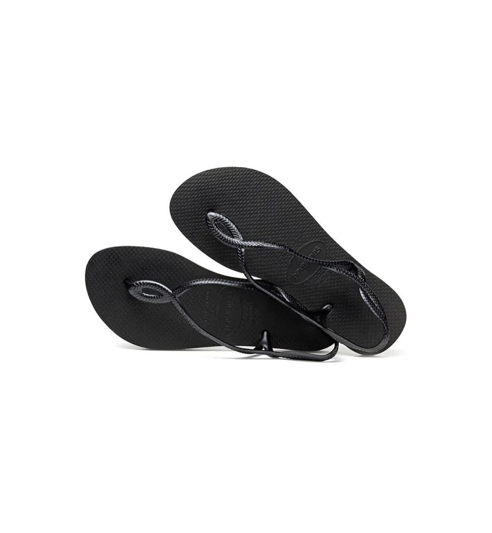 HAVAIANAS Luna FC P Unisex Sandals - Black - EU 37