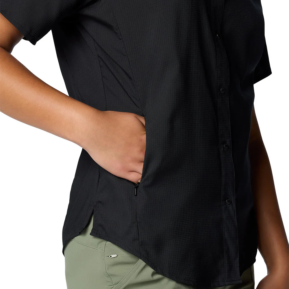 COLUMBIA PFG Tamiami™ II Short Sleeve Women's Shirt - Black - L (US SIZE)