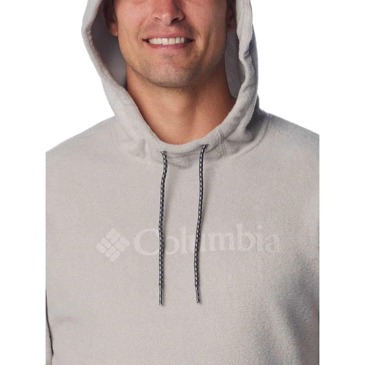 Мужское худи Columbia Steens Mountain™ — цвет серый, размер 2XL (американский размер)