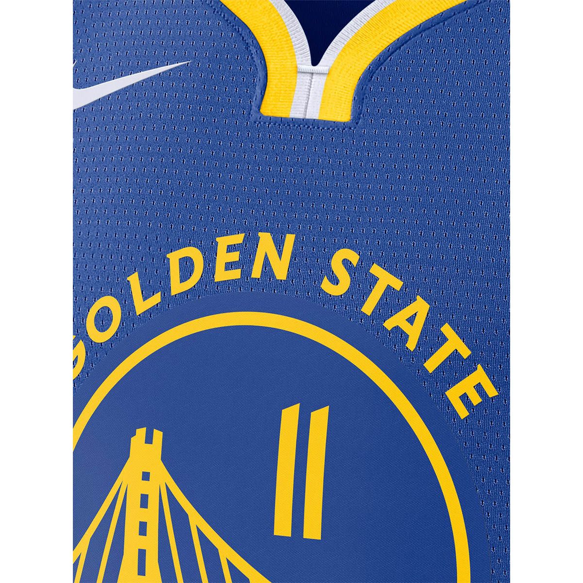 NIKE Men's Klay Thompson Golden State Warriors Icon Edition 2022/23 Basketball Jersey - Blue - 2XL (US SIZE)